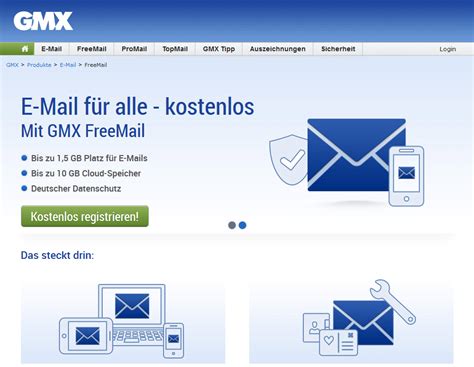 gmx mail kostenlos einrichten